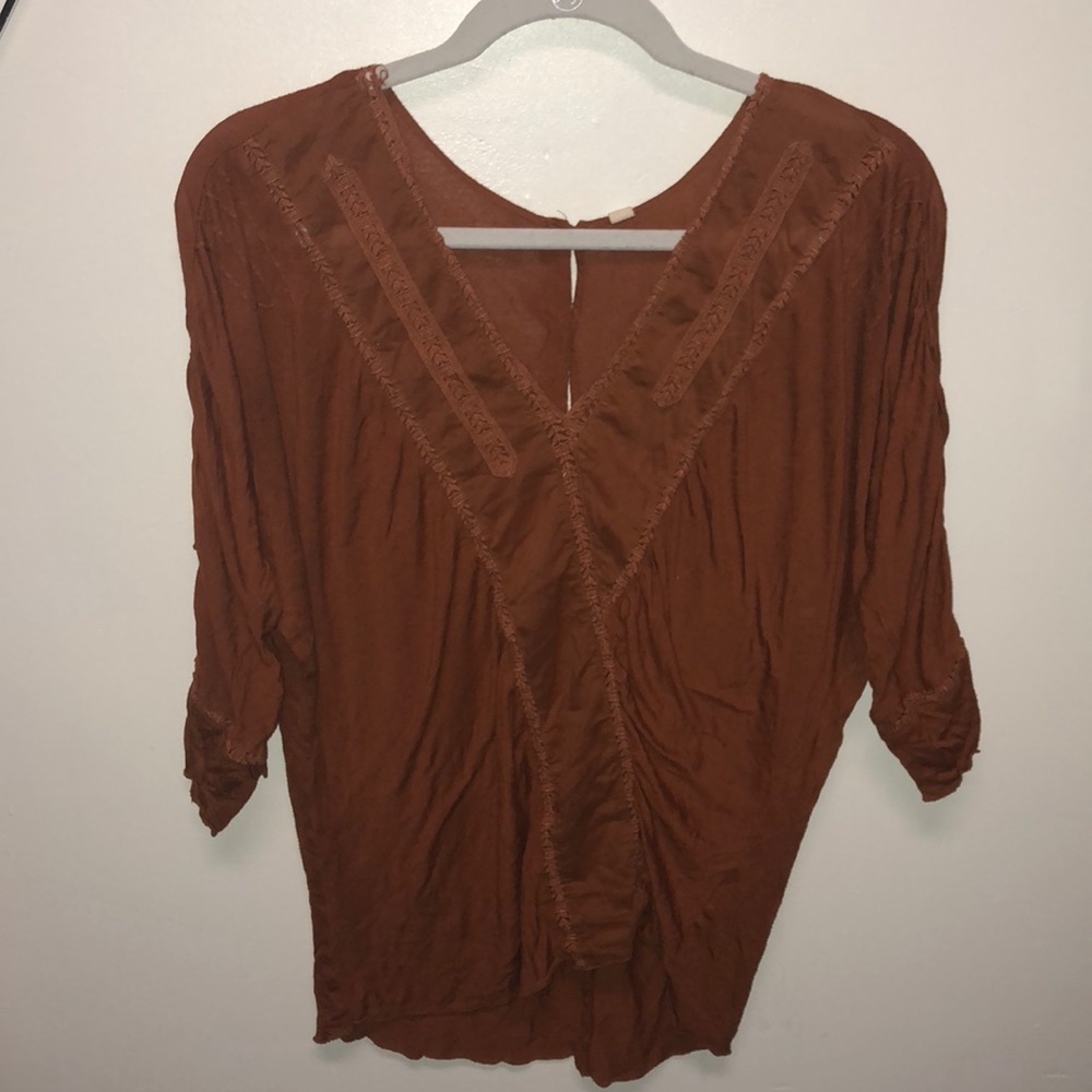 Orange Blouse